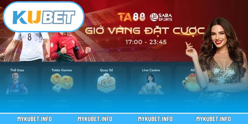 Các sảnh game tại TA88