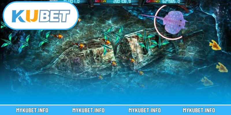 Giao diện sảnh bắn cá online