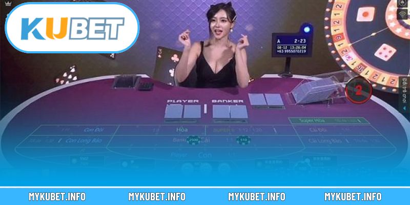 Không gian sảnh casino Kubet trực tuyến hiện đại